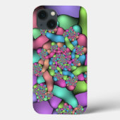 Colorful Fractals Case-Mate iPhone Case (Achterkant)