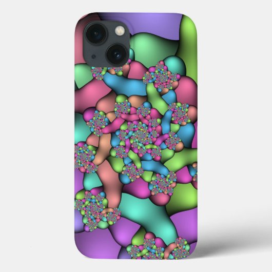 Colorful Fractals Case-Mate iPhone Case (Achterkant)