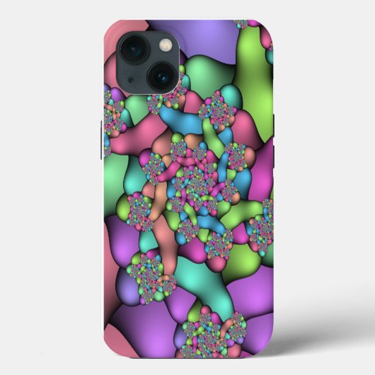 Colorful Fractals Case-Mate iPhone Case (Achterkant)