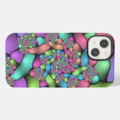 Colorful Fractals iPhone Hoesje (Achterkant horizontaal)