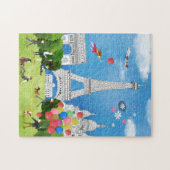 Colorful France Legpuzzel (Horizontaal)