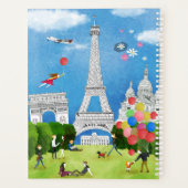 Colorful France Planner (Achterkant)