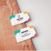 Colorful Freestyle Art Psychologist Visitekaartje