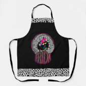 Colorful Frida Apron Schort (Voorkant)