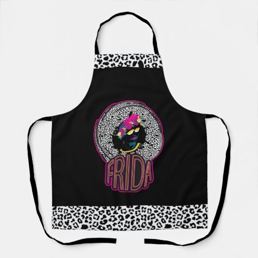 Colorful Frida Apron Schort (Voorkant)