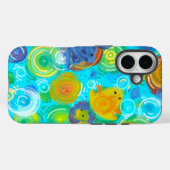 Colorful Frog Rainbow Water Phone Case (Achterkant (horizontaal))