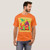 Colorful Fruit Medley T-shirt (Voorkant volledig)