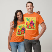 Colorful Fruit Medley T-shirt (Unisex)