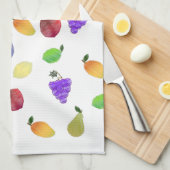 Colorful Fruit Medley Theedoek (Quarter Fold)