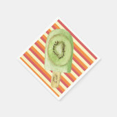 Colorful Fruit Popsicle Cool Summer  Servet (Hoek)