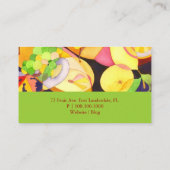 Colorful Fruits Catering Deli Visitekaartje (Achterkant)