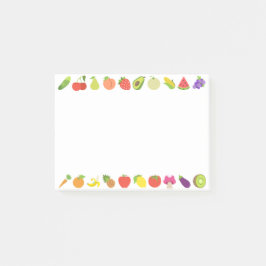 Colorful Fruits Emojis Post-it® Notes