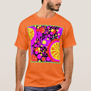 Colorful Fruits Patroon T-shirt
