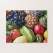 Colorful Fruits Puzzle Legpuzzel (Horizontaal)