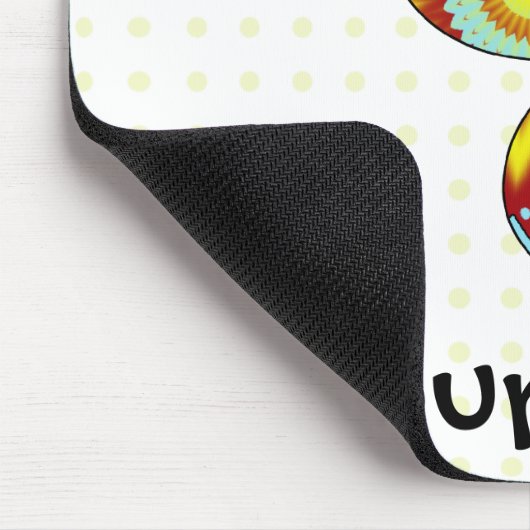 Colorful Fun Gecko Lizard Muismat (Hoek)