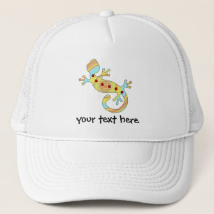 Colorful Fun Gecko Lizard Trucker Pet