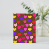 Colorful Fun Hearts for Valentijns Feestdagenkaart (Staand voorkant)