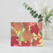 Colorful Fun met Herfst Autumn Leaves Briefkaarten (Staand voorkant)