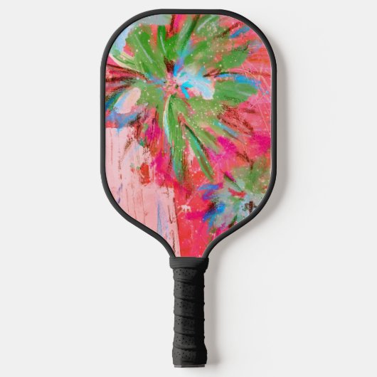 Colorful Fun Pickleball Paddle (Voorkant)