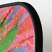 Colorful Fun Pickleball Paddle (Links Detail)