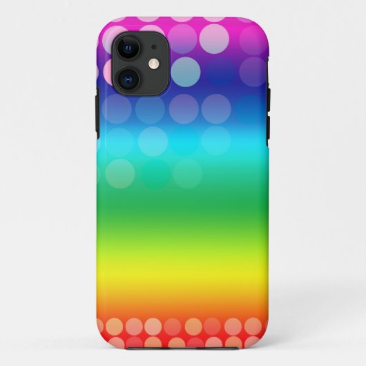 Colorful Funky Rainbow-telefoondraagtas Case-Mate iPhone Case (Achterkant)
