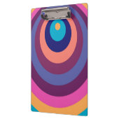 Colorful Funky Stripes Modern Geometric Pattern Klembord (Links)