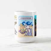 Colorful Funny Dog Cartoon Coffee Mok (Center)