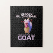 Colorful Funny Goat Gift Legpuzzel (Verticaal)