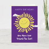 Colorful Funny Happy Birthday Wenskaart Bedankkaart (Voorkant)