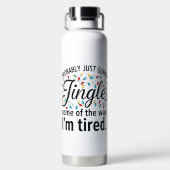 COLORFUL FUNNY HOLIDAY CHRISTMAS SAYING WATERFLES (Achterkant)