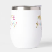 Colorful Funny Midlife Good Vibes 50th Birthday