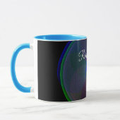 Colorful Fused Center Geometric Coffee Mug Mok (Links)