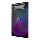 Colorful Fused Center Geometric Mini Clipboard Klembord (Angled2)