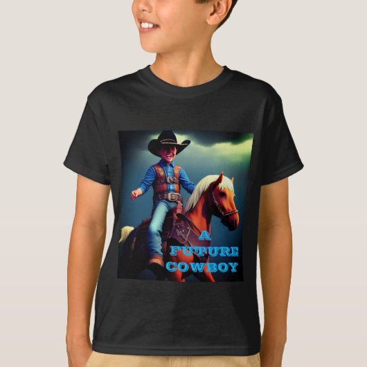 Colorful Future Cowboy Kind T-Shirt (Voorkant)