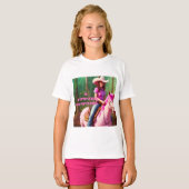 Colorful Future Cowgirl Kind T-Shirt (Voorkant volledig)