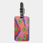 Colorful Futuristic Art Bagagelabel (Voorkant verticaal)