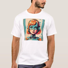 Colorful Futuristic Heroine T-shirt
