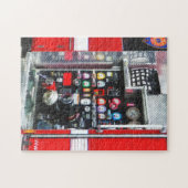 Colorful Gages on Fire Truck Legpuzzel (Horizontaal)