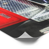 Colorful Gages on Fire Truck Poster (Hoek)