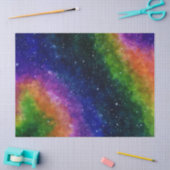 Colorful Galaxy Birthday Party Tissuepapier (Craft)