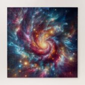 Colorful Galaxy Legpuzzel (Horizontaal)