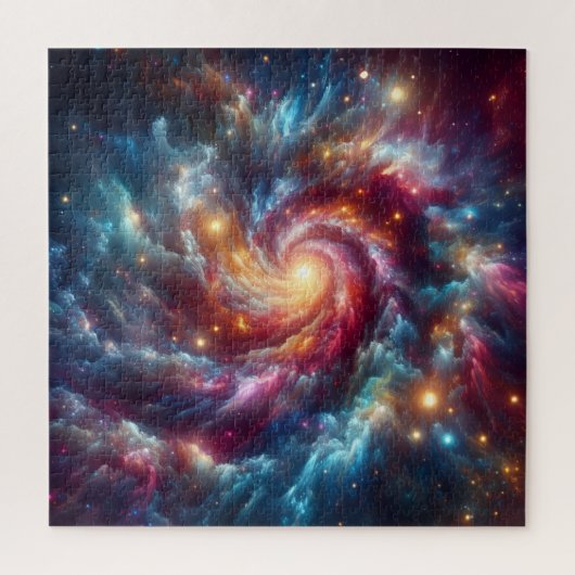 Colorful Galaxy Legpuzzel (Verticaal)