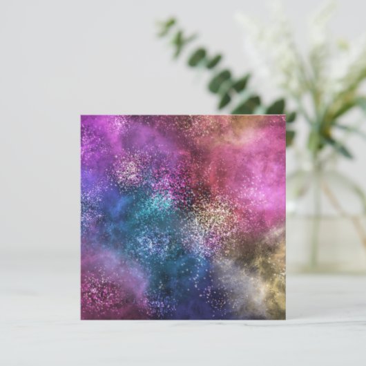 Colorful Galaxy Pattern (Staand voorkant)