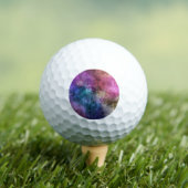 Colorful Galaxy Pattern Golfballen (Insitu Shirt)