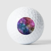 Colorful Galaxy Pattern Golfballen (Voorkant)