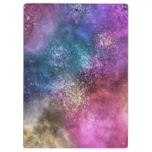 Colorful Galaxy Pattern Klembord (Achterkant)