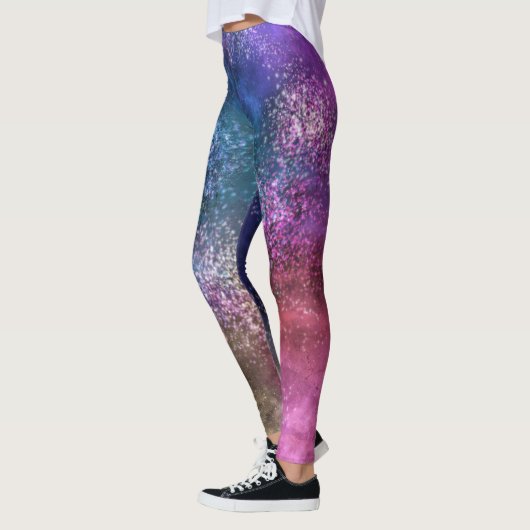 Colorful Galaxy Pattern Leggings (Links)