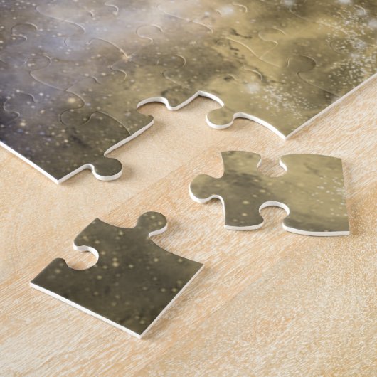 Colorful Galaxy Pattern Legpuzzel (Zijkant)