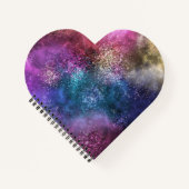 Colorful Galaxy Pattern Notitieboek (Voorkant)