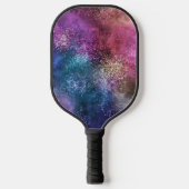 Colorful Galaxy Pattern Pickleball Paddle (Voorkant)